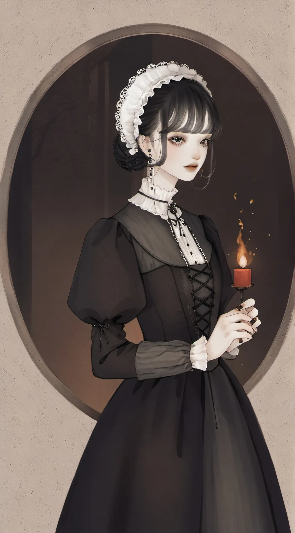 ai character: {family dinner!} background