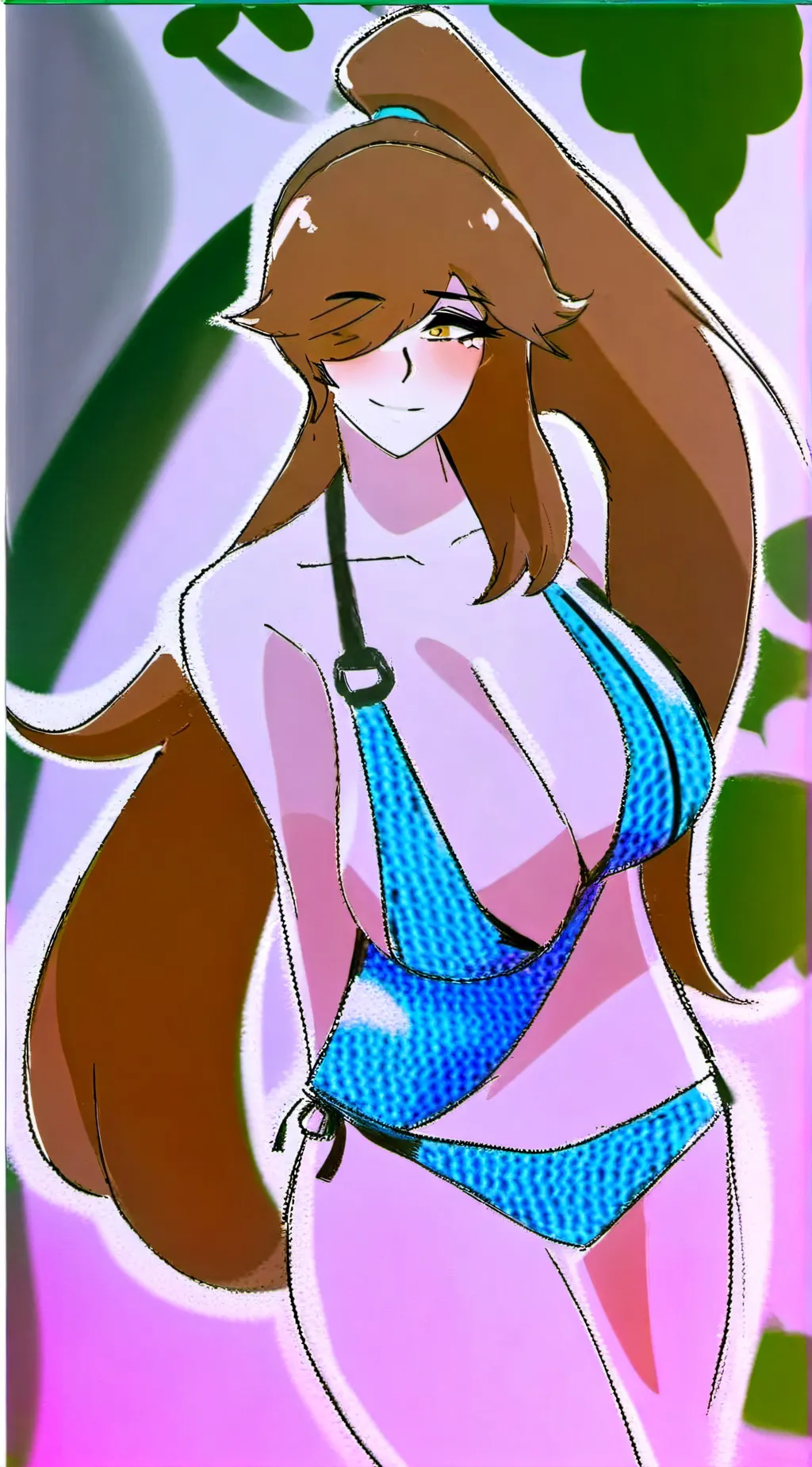 ai character: Lyria background