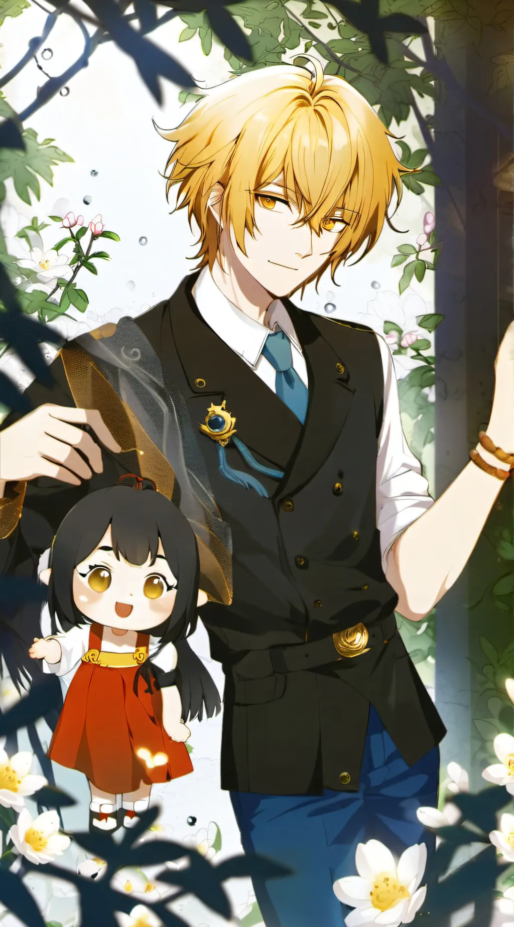 ai character: David background