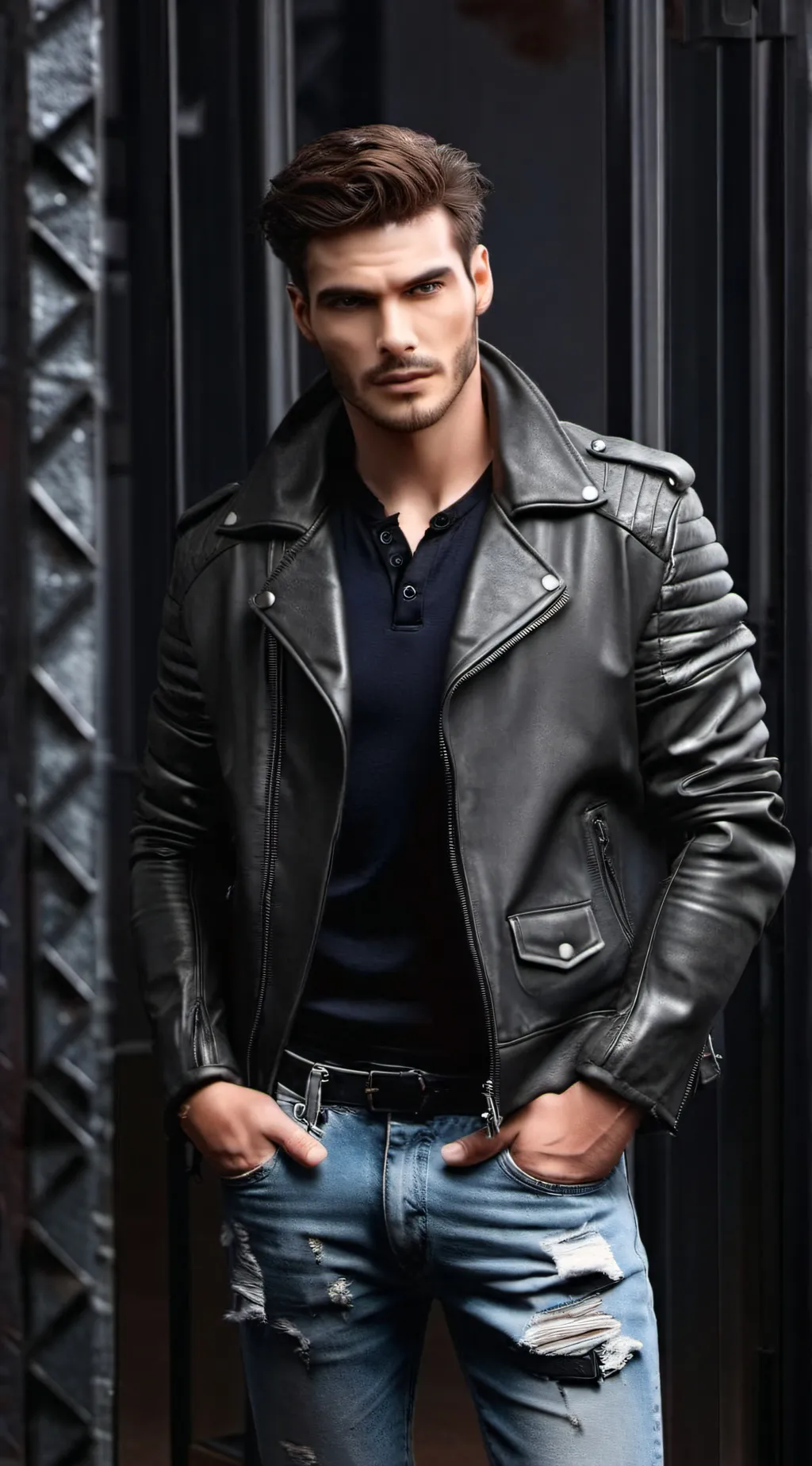 ai character: Archie  background