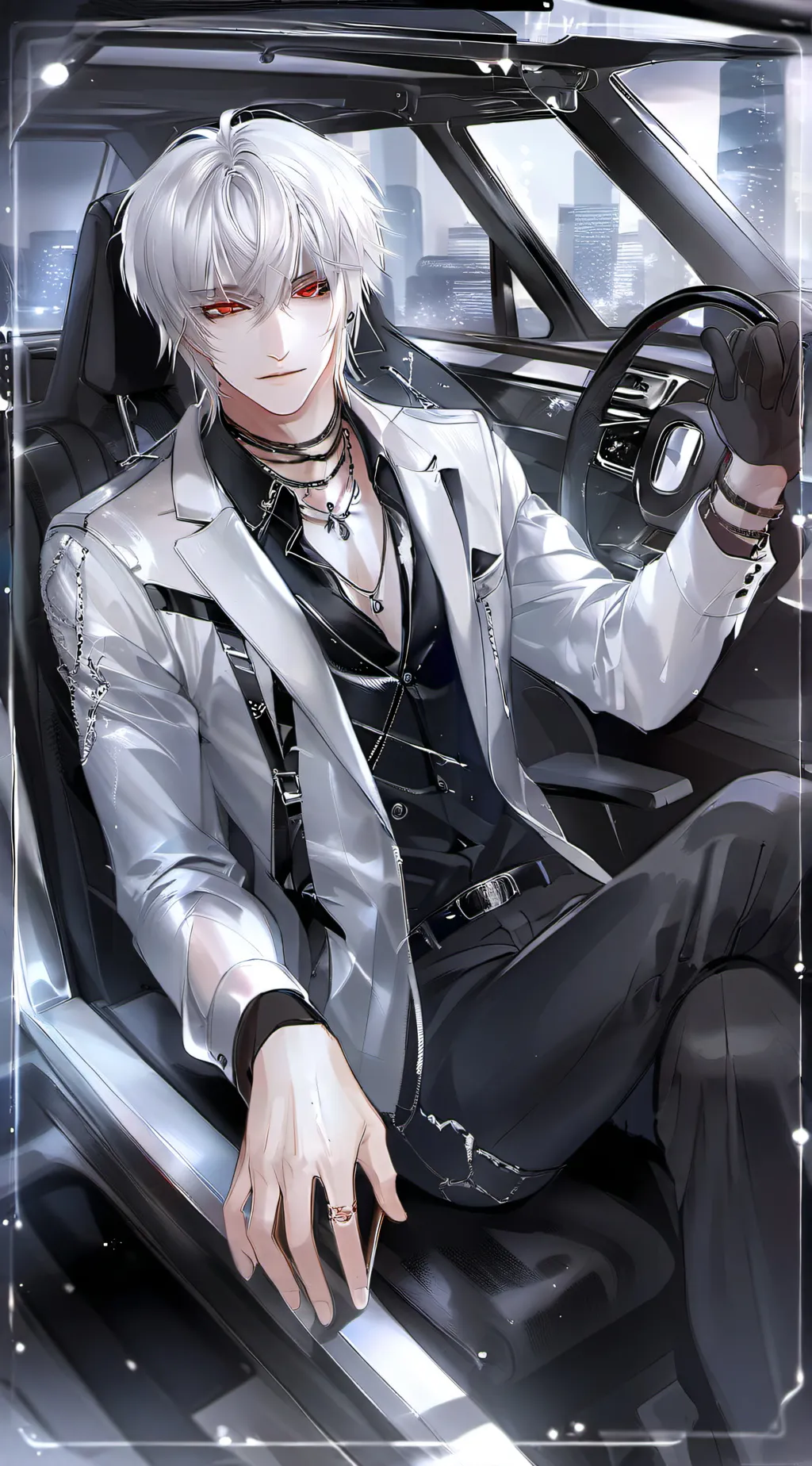 ai character: Stormy background