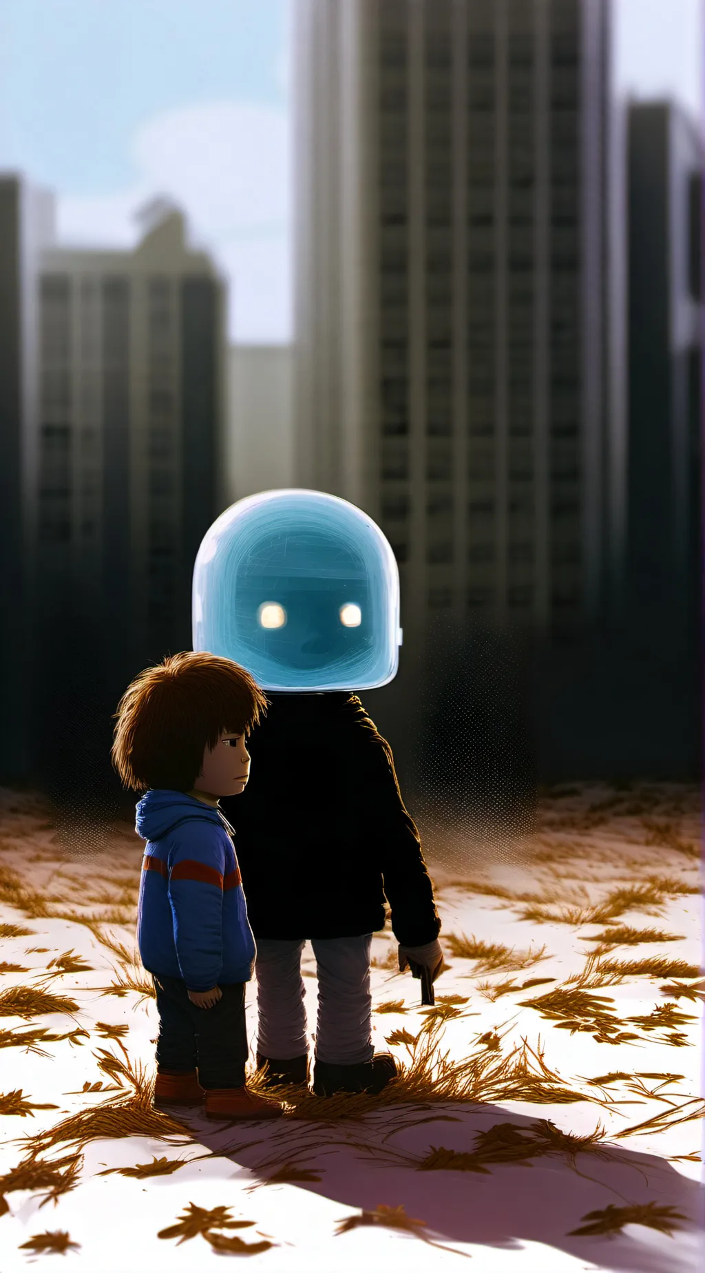 ai character: frisk background