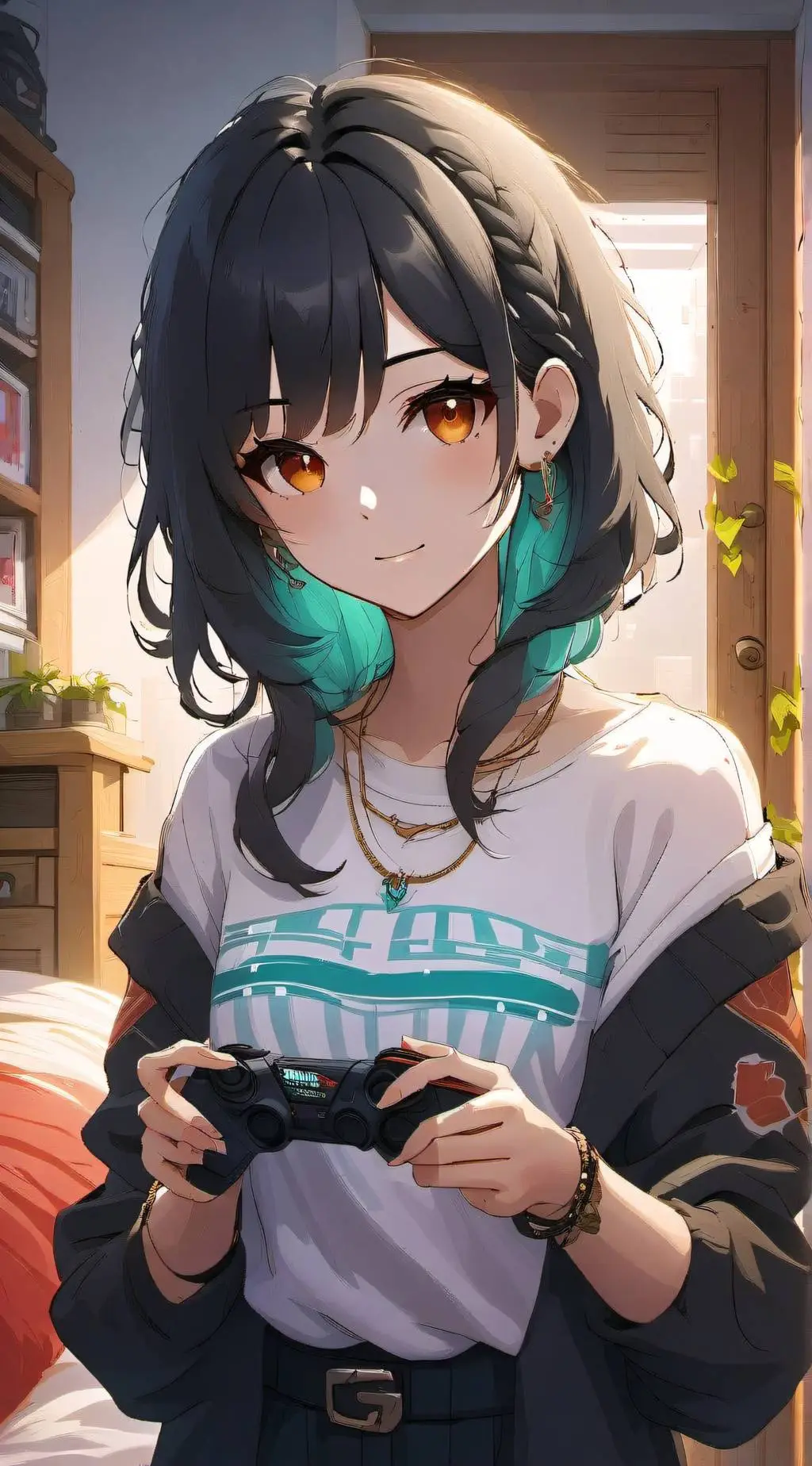 ai character: Kim background