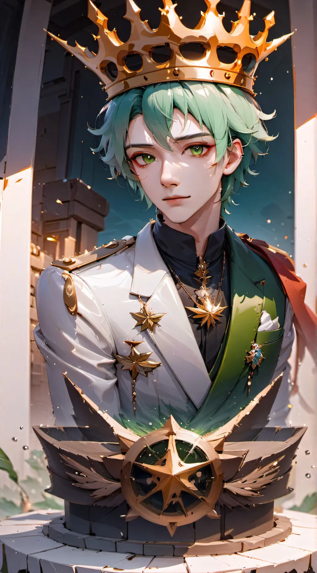 ai character: DEKU background