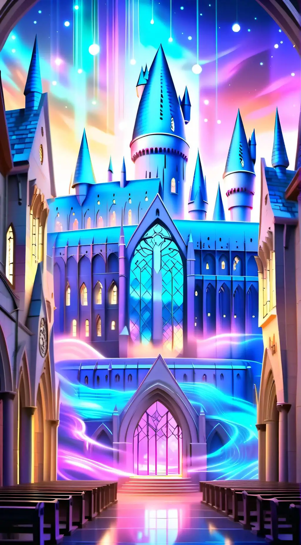 ai character: ❤️💛💚💙 Hogwart❤️💛💚💙 background