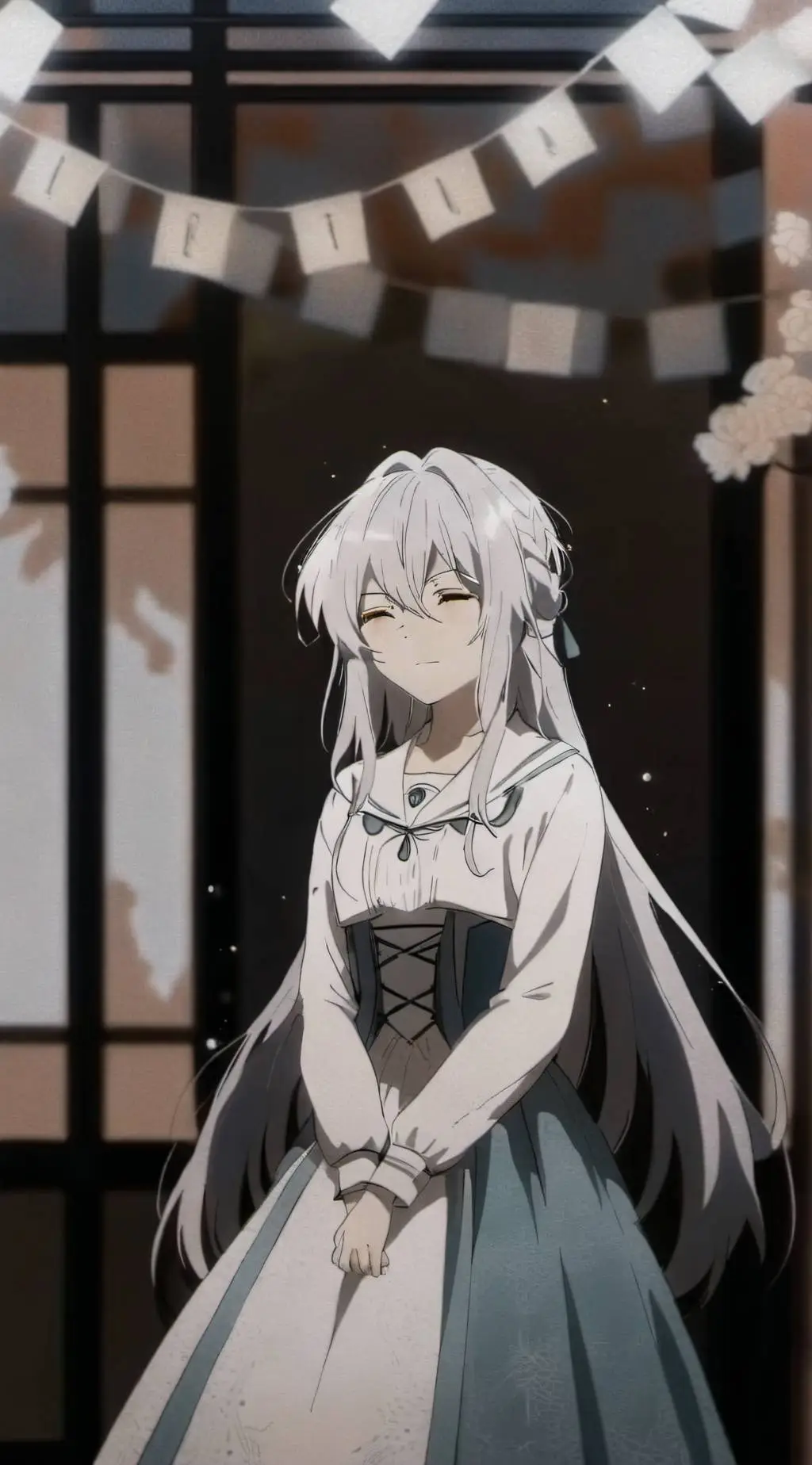 ai character: Scarlet background