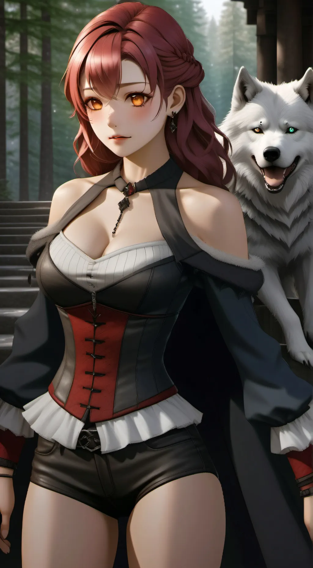 ai character: kira hale background