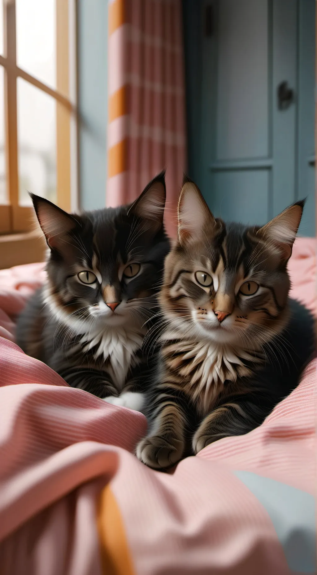 ai character: my cats❤️ background