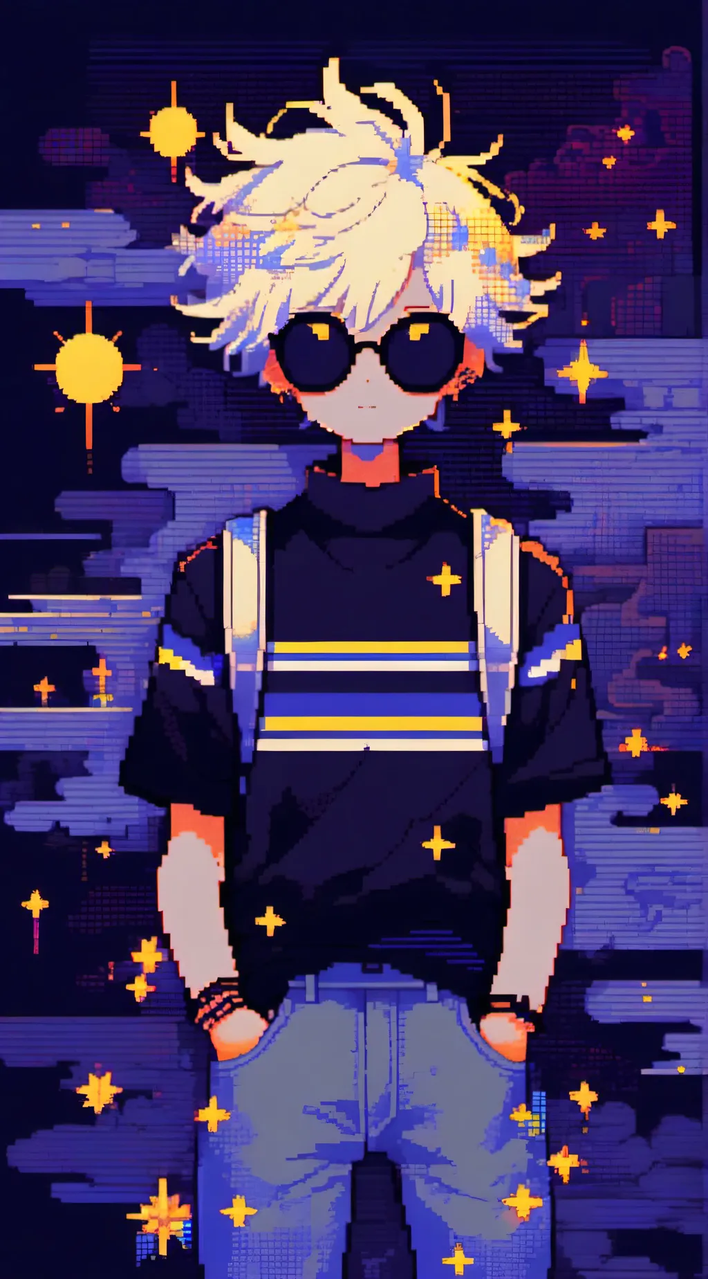 ai character: Sunnily🌞🌼🏵️ background