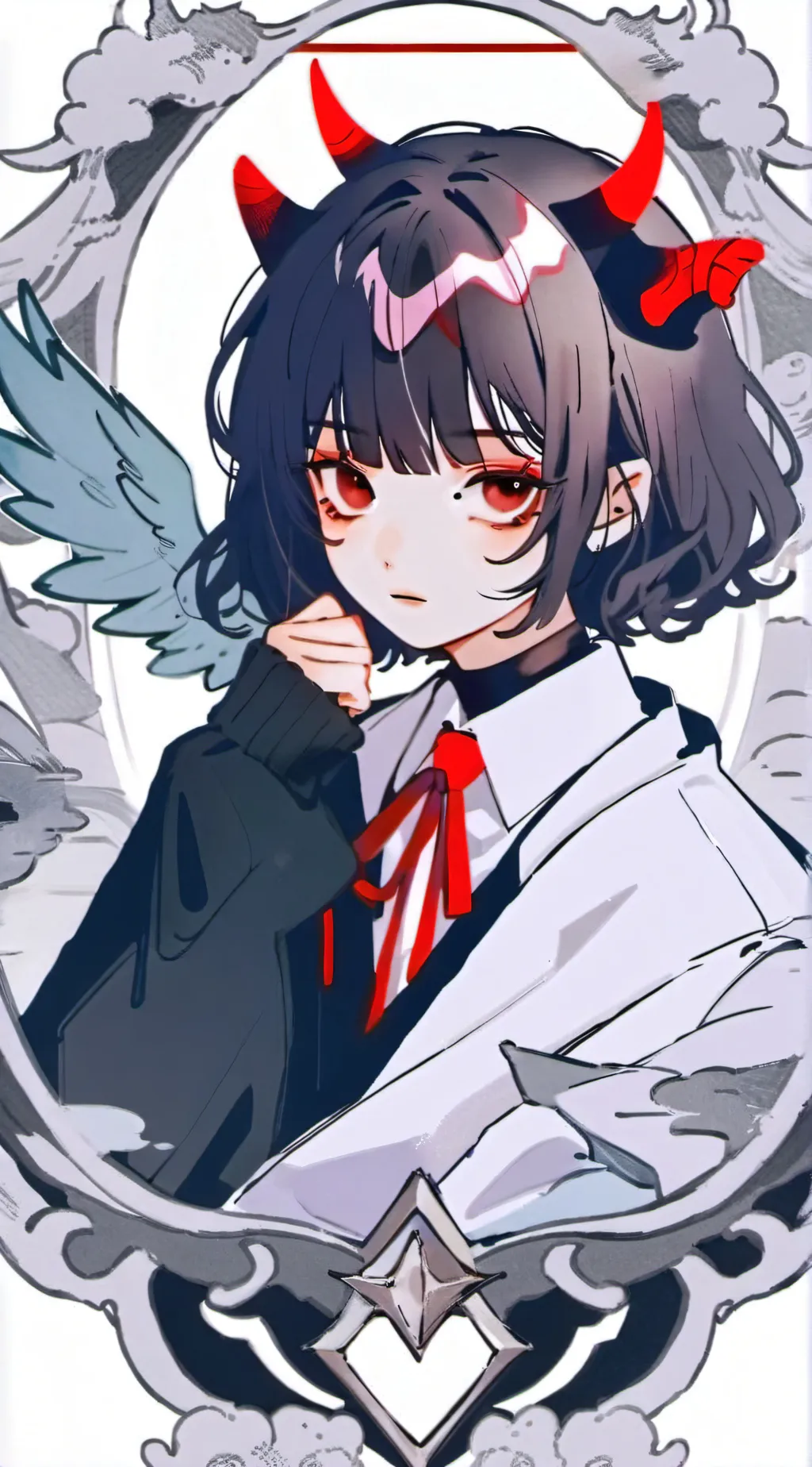 ai character: DIAMO. background