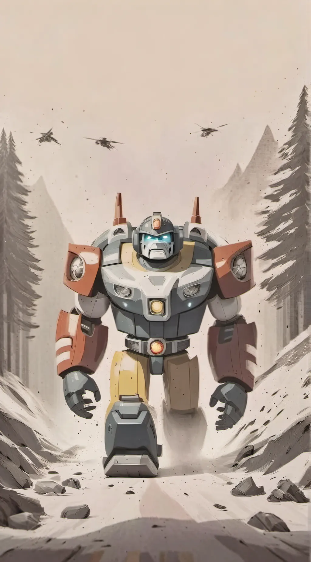 ai character: rescuebots academy background