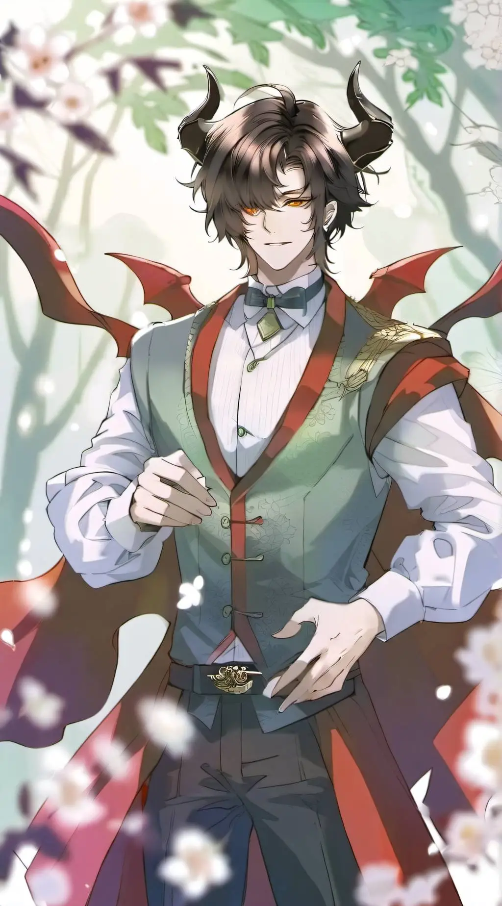 ai character: ~♤Amon♤~ background