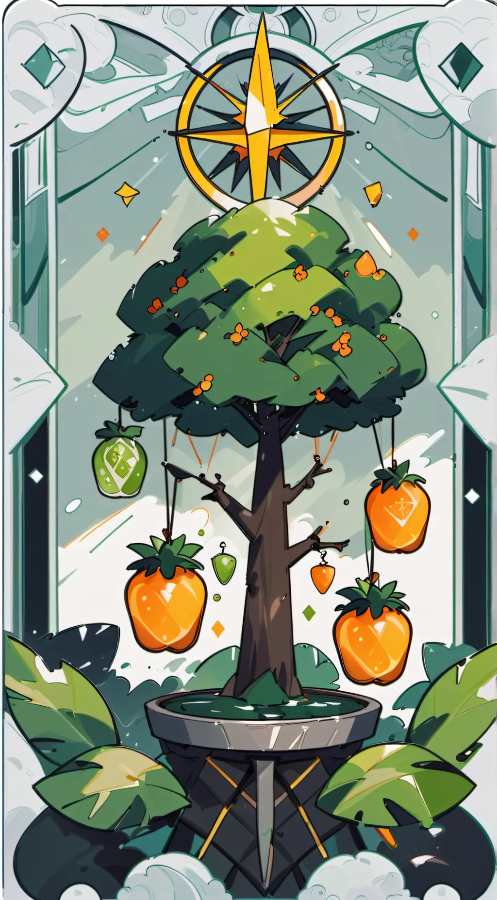 ai character: Blox fruits background