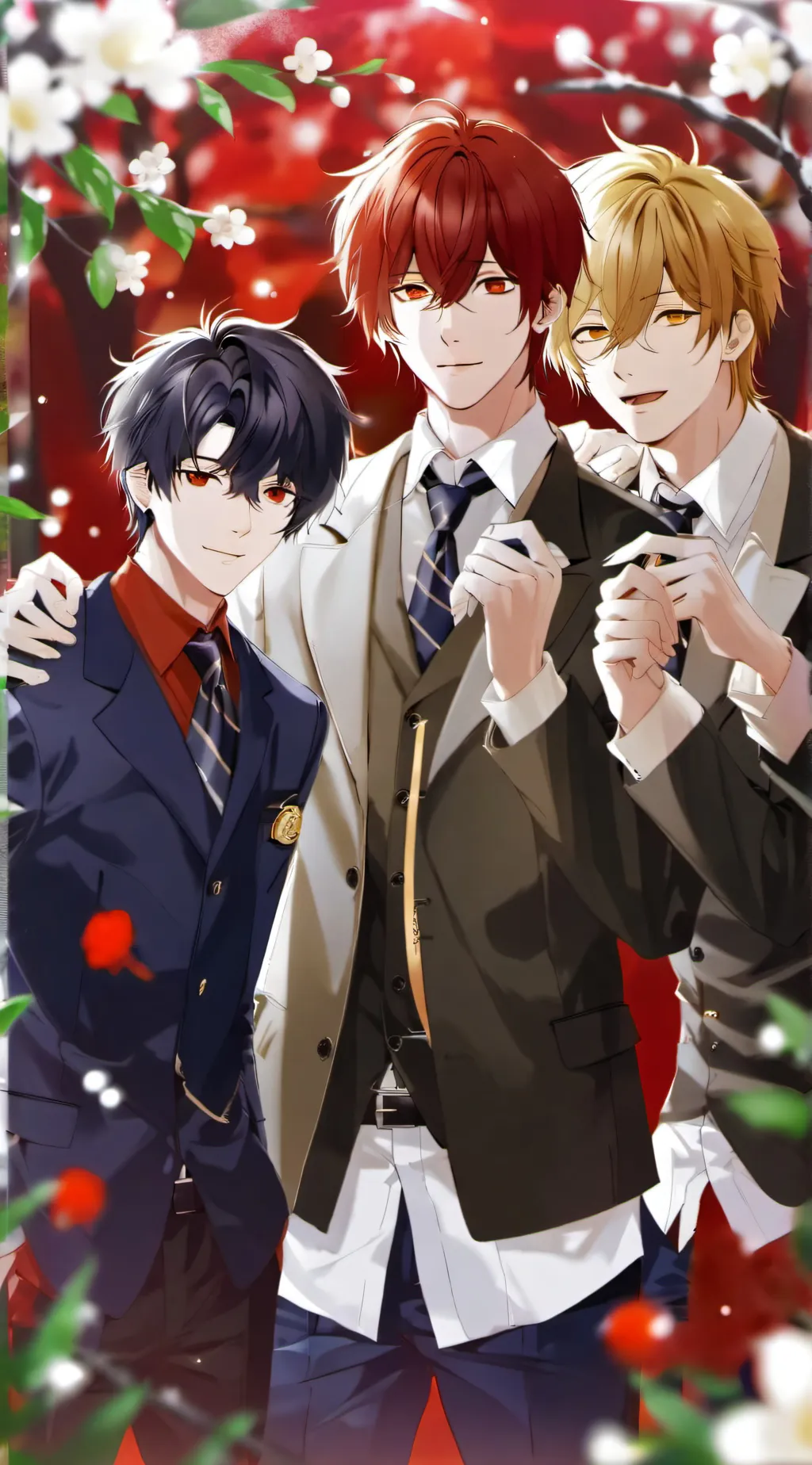 ai character: Alan,Felix,Jackson background