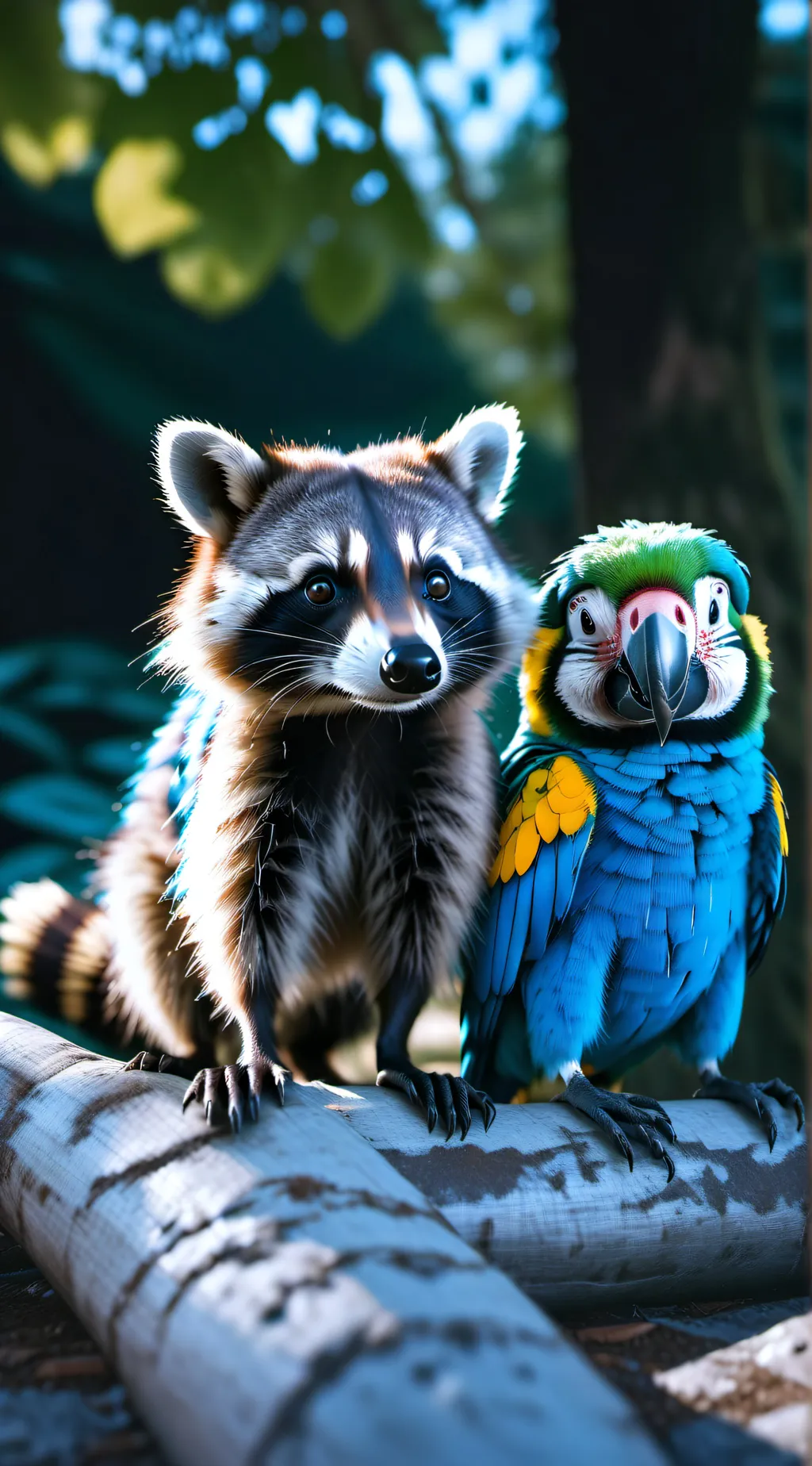 ai character: indigo park background