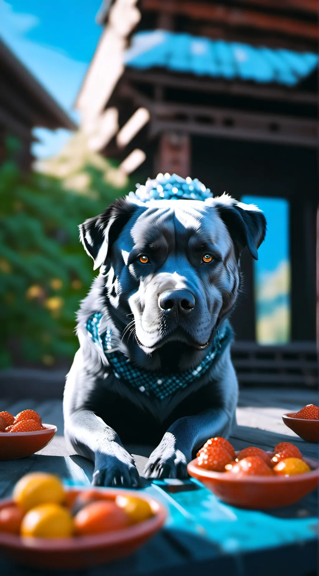 ai character: Barry background