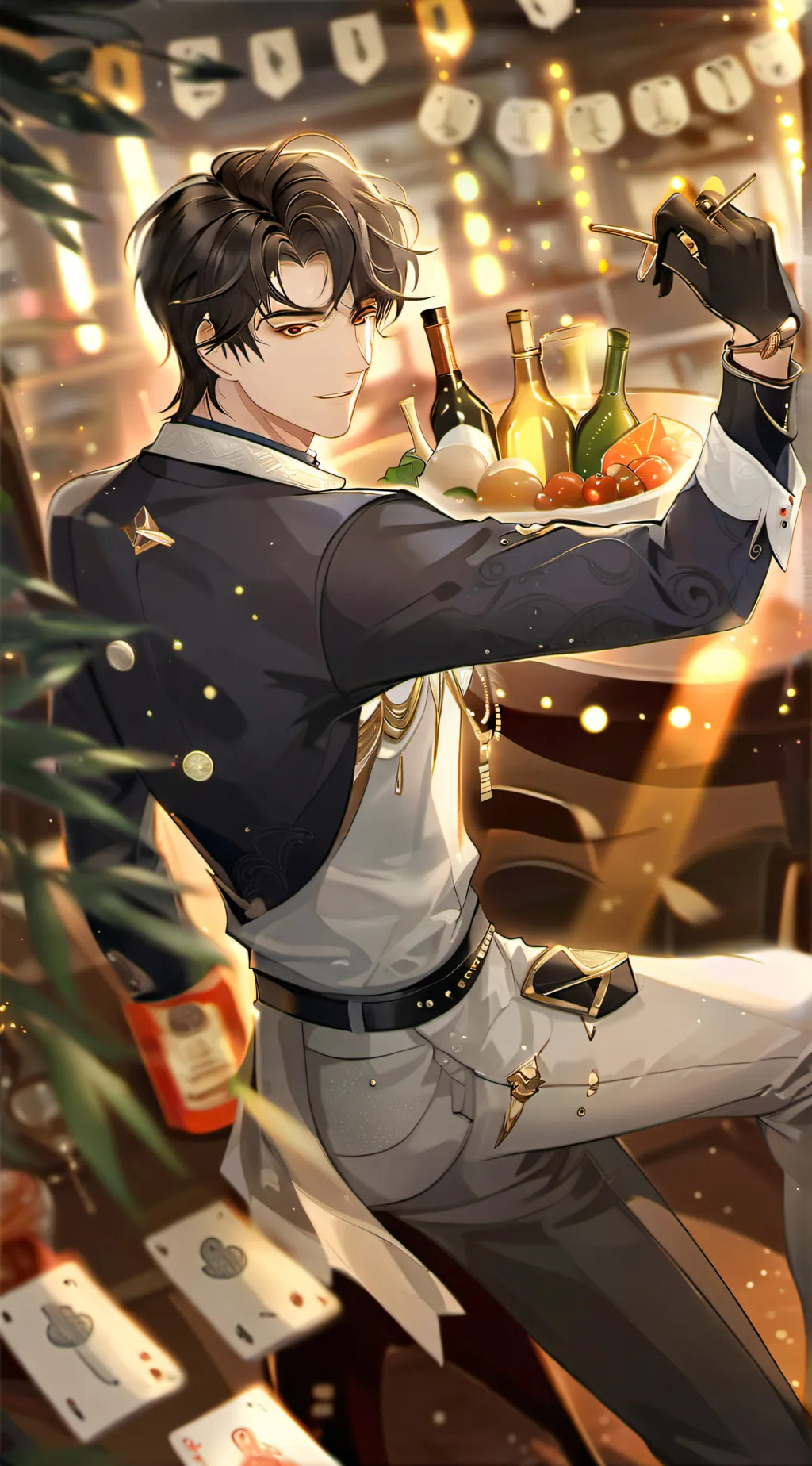 ai character: ISAAAC background