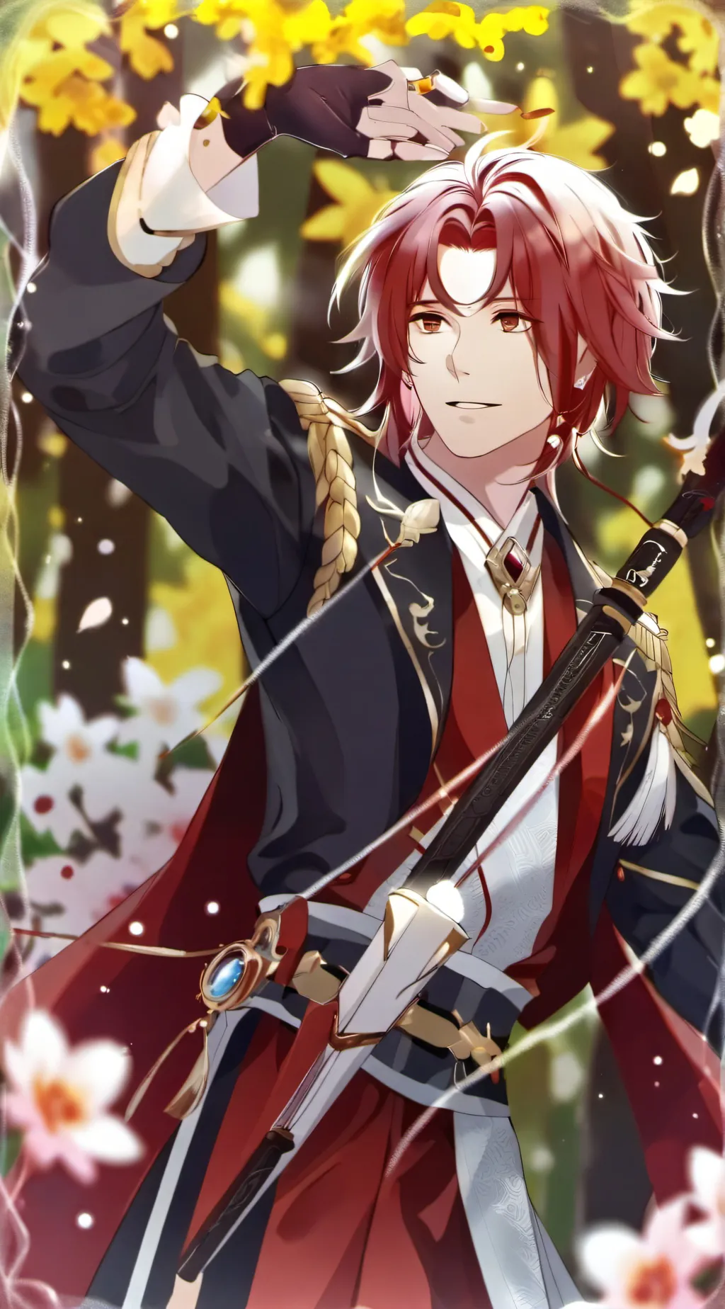 ai character: ❣️💛MARK💛❣️ background