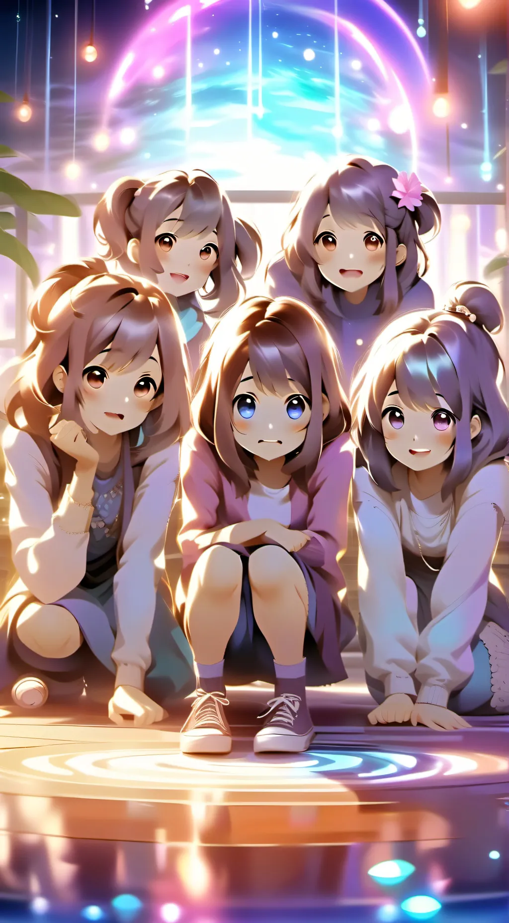 ai character: the silence background