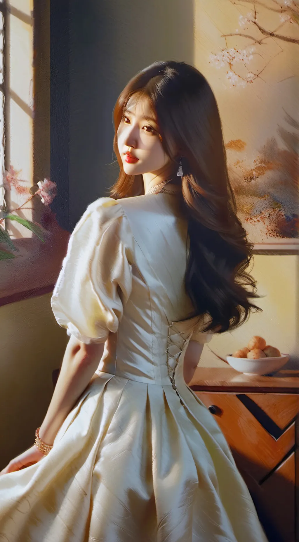 ai character: brooke ash background