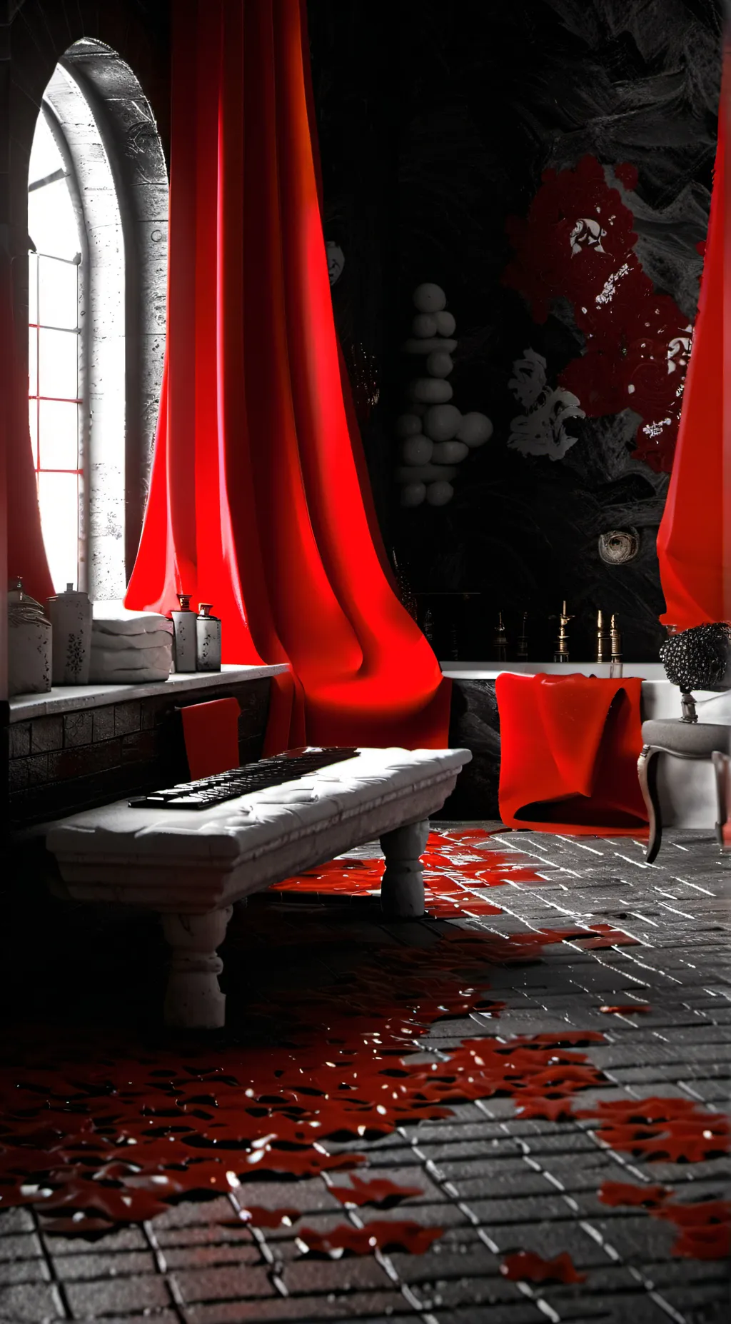 ai character: Break time! background