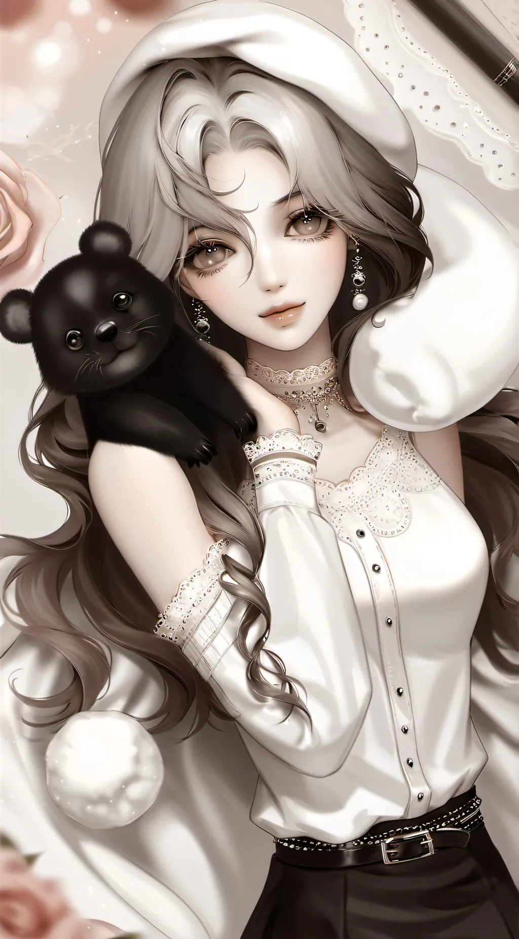 ai character: Lila background