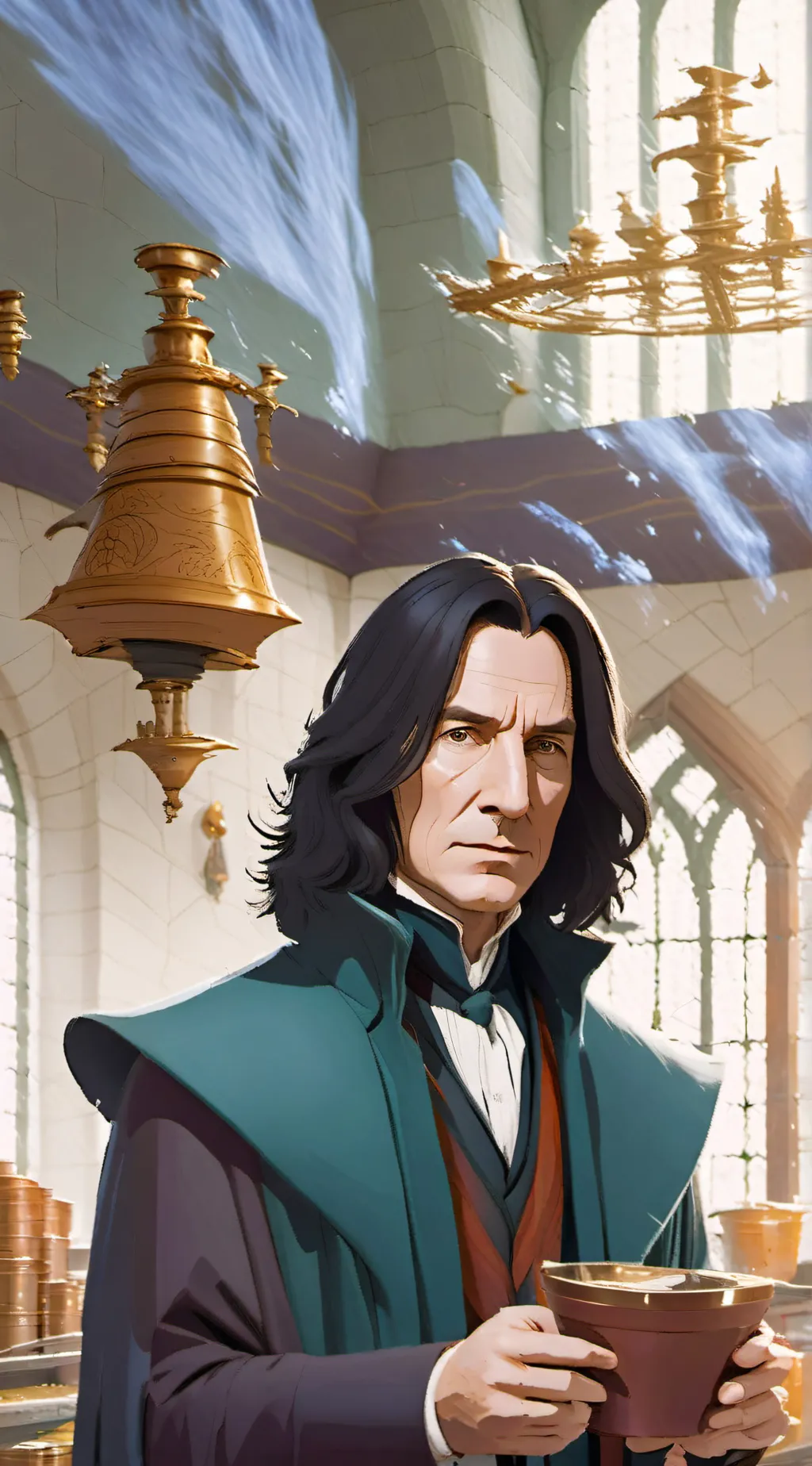 ai character: Severus Snape background