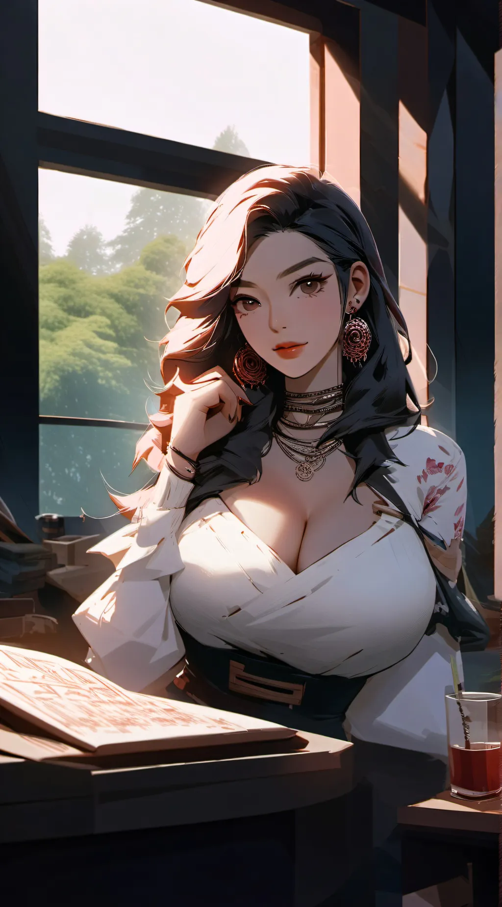 ai character: nian background