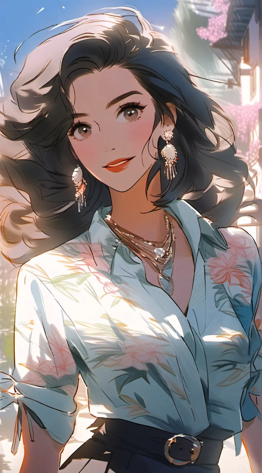 ai character: Cairo background