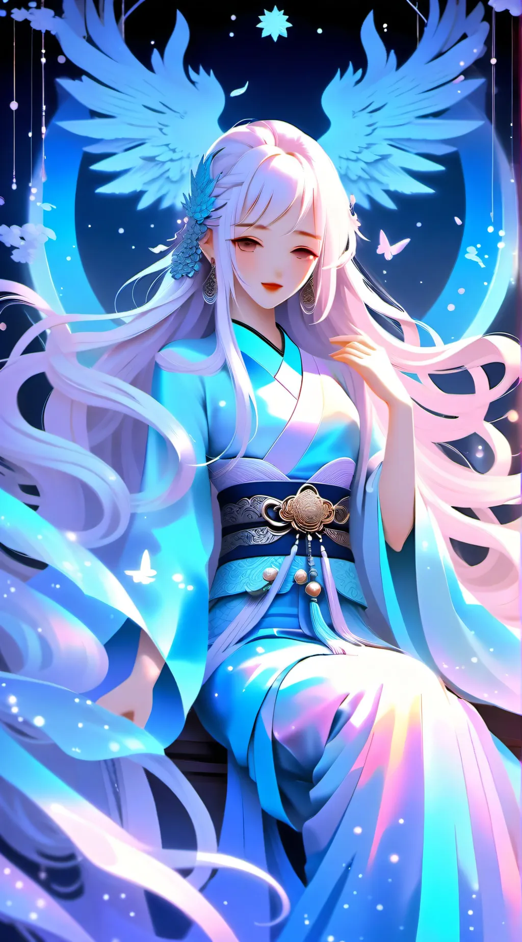 ai character: 墨雪 background