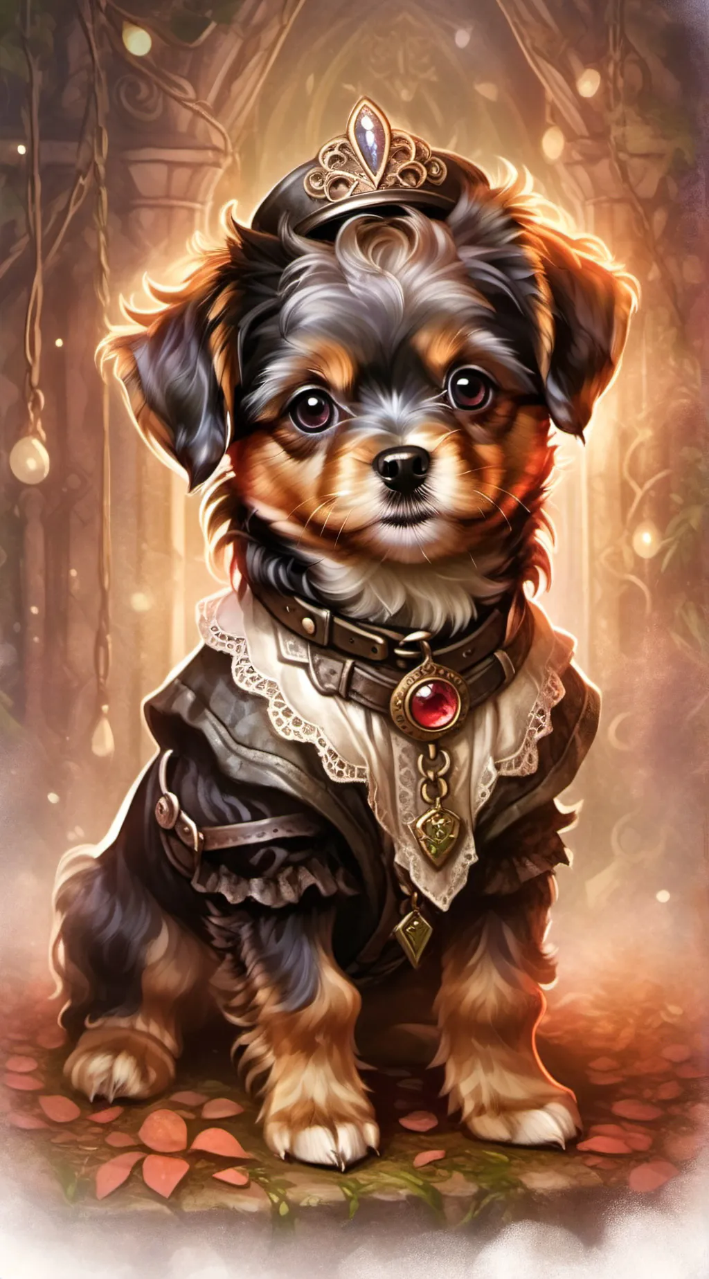 ai character: bella  background