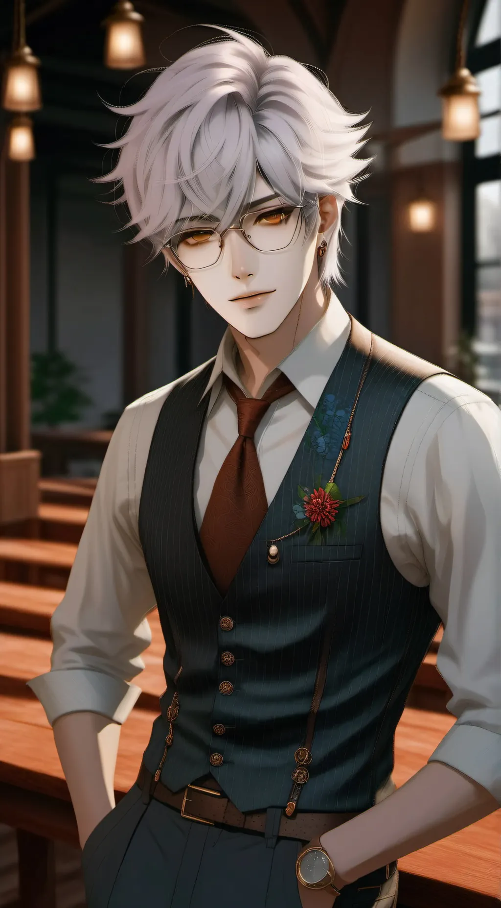 ai character: kai background