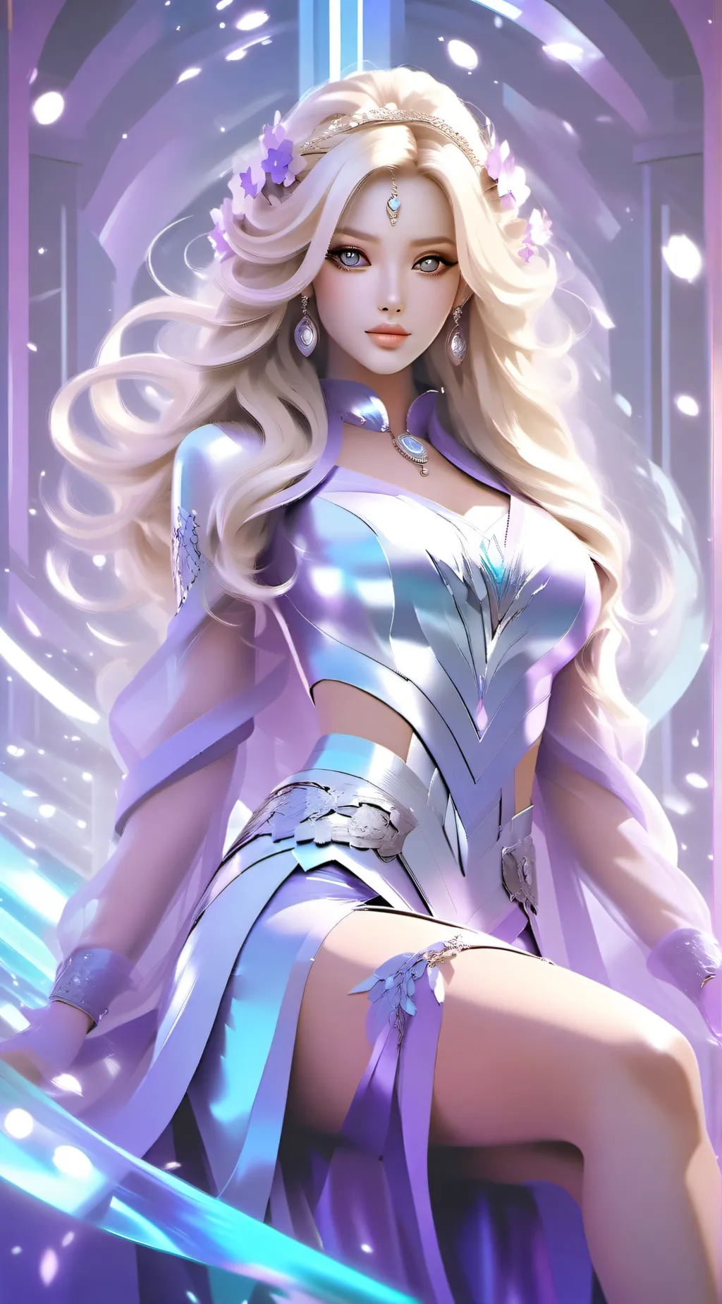 ai character: Amaya  background