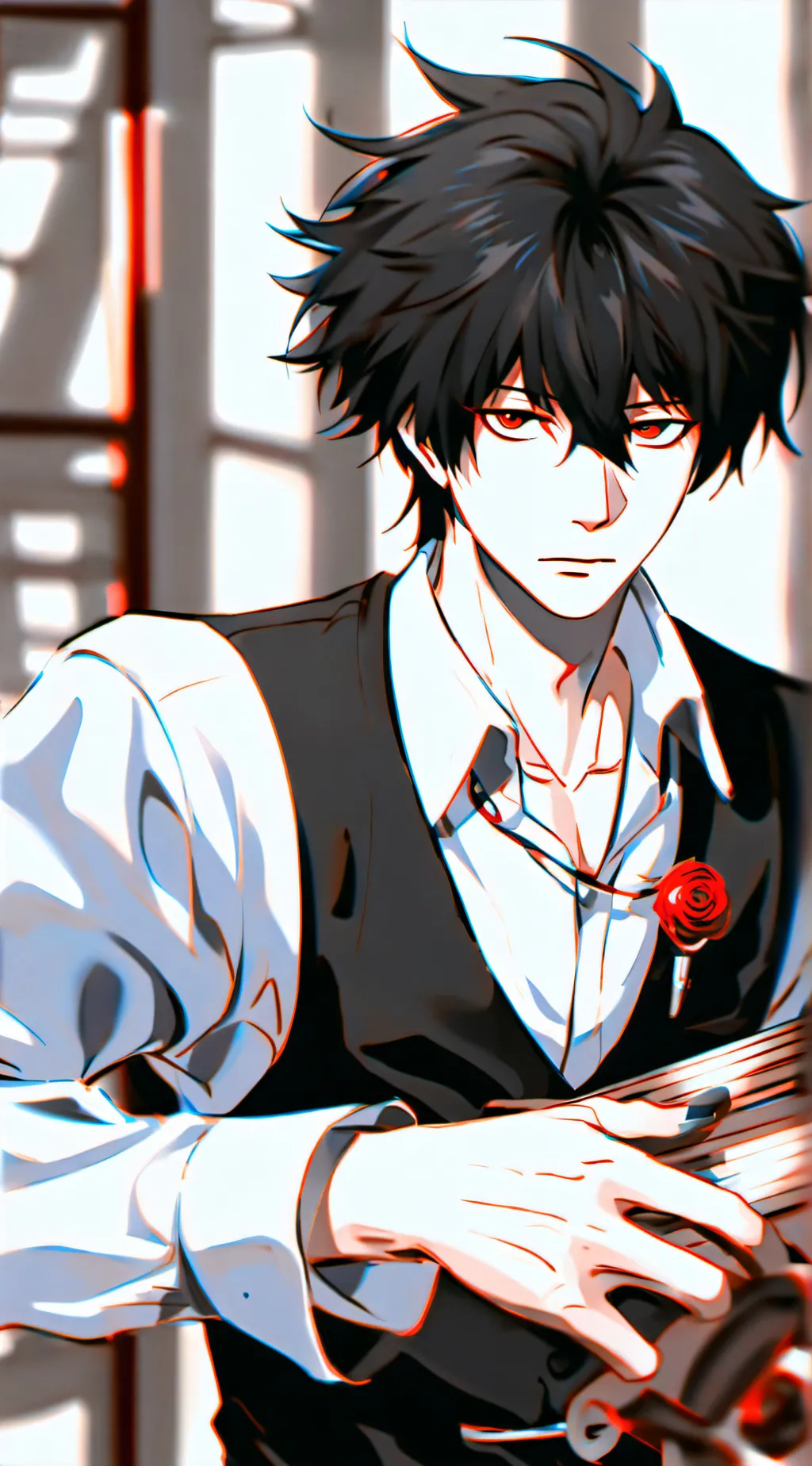 ai character: L background