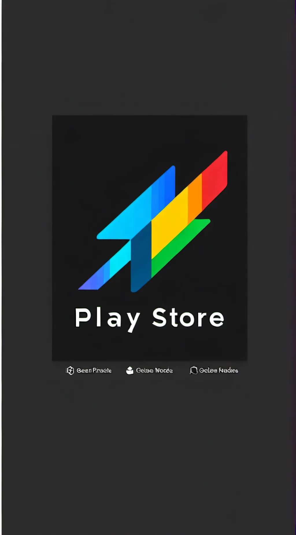 ai character: Google Play Store. background