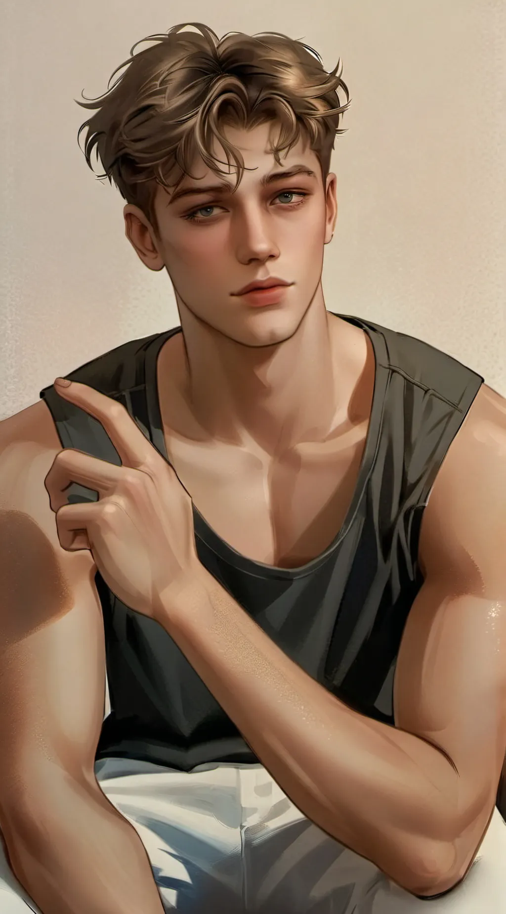 ai character: Jordan  background