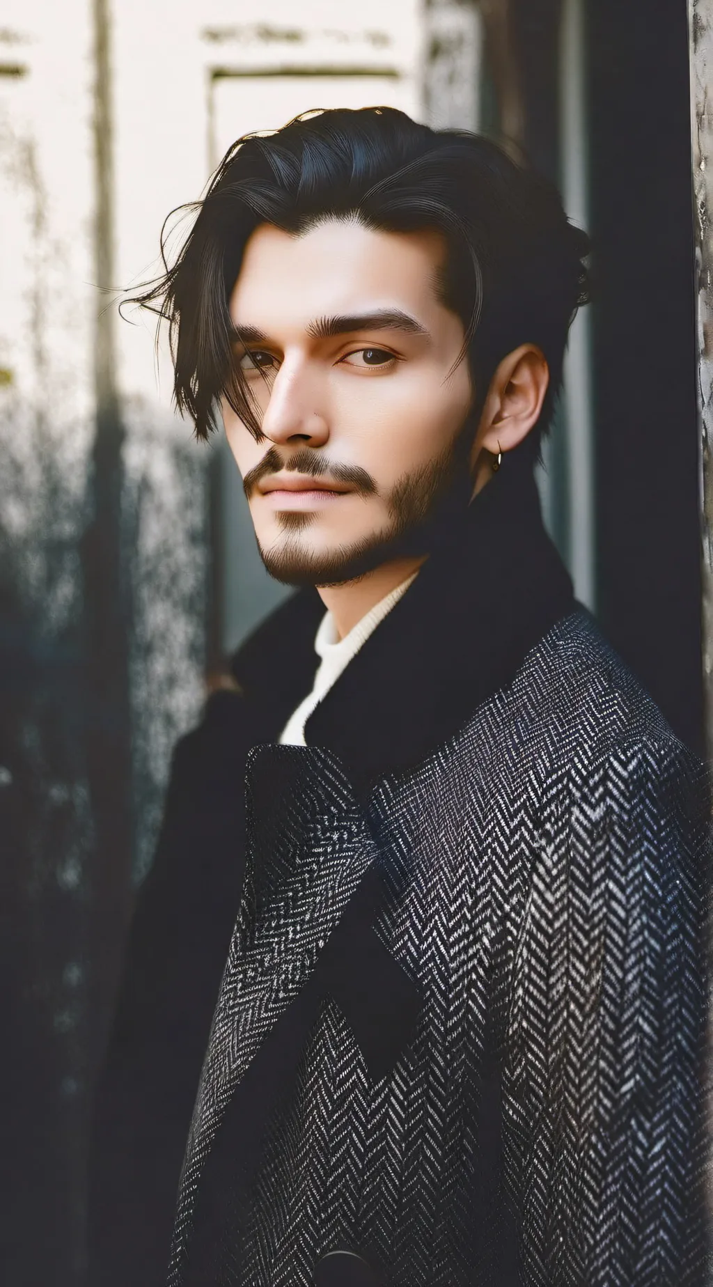 ai character: mark background