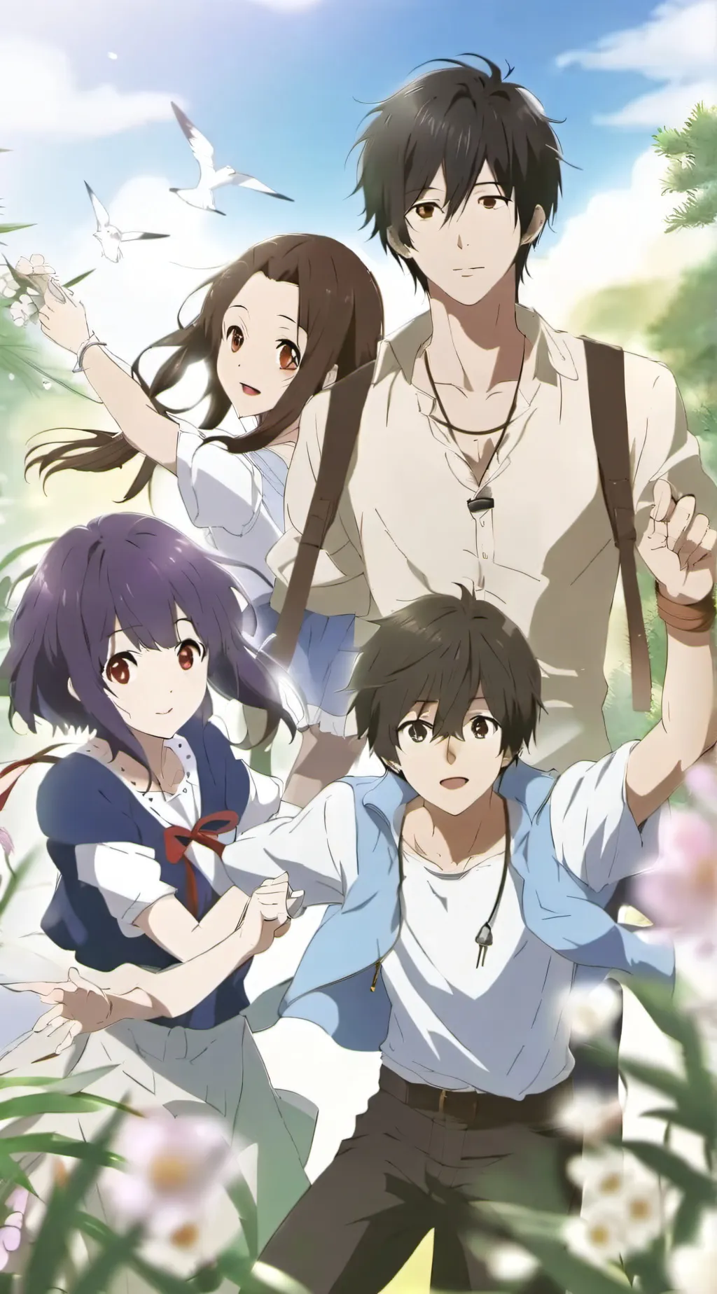 ai character: Noah rose yuiko &u background