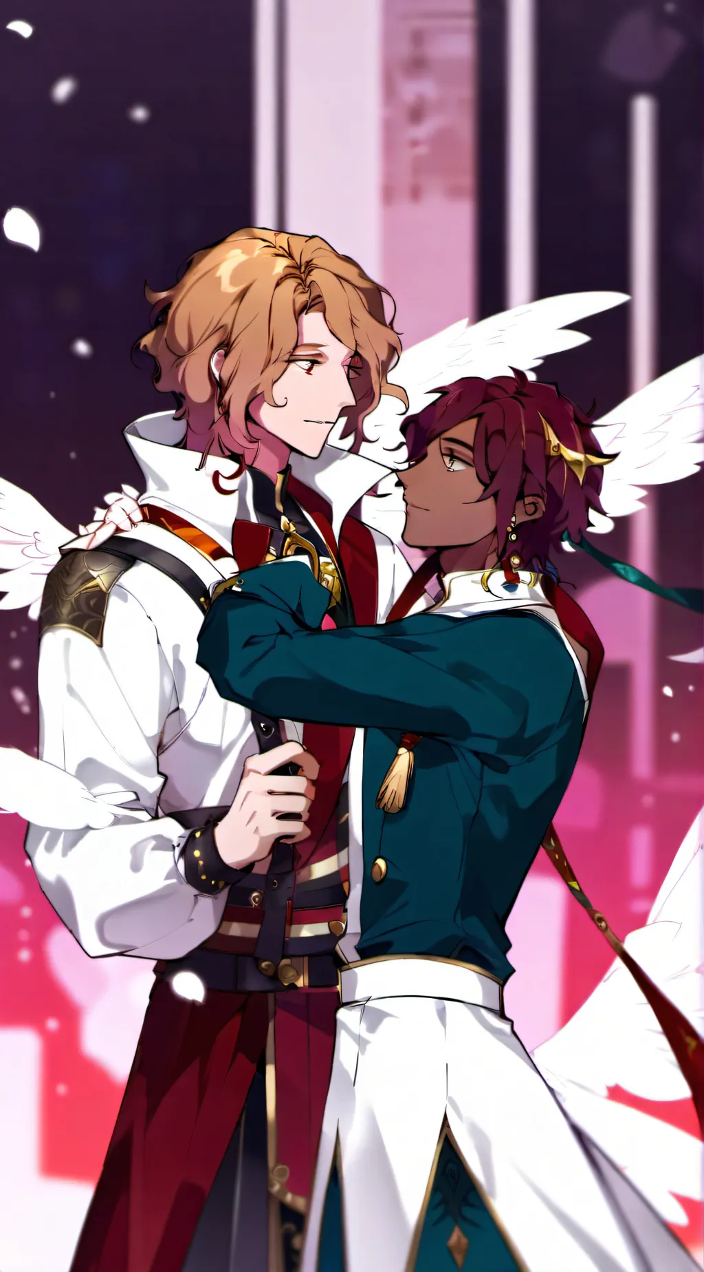 ai character: Vast and rune background