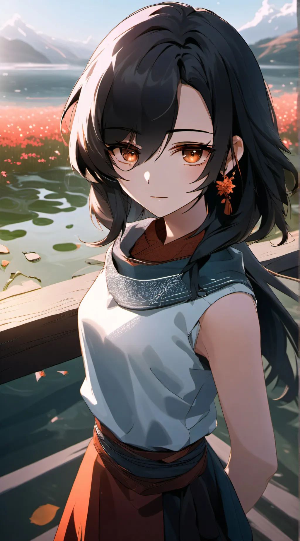 ai character: Mikasa background