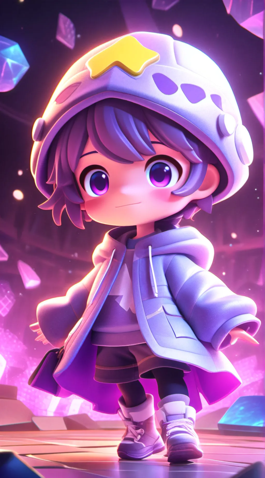 ai character: Amanda  background