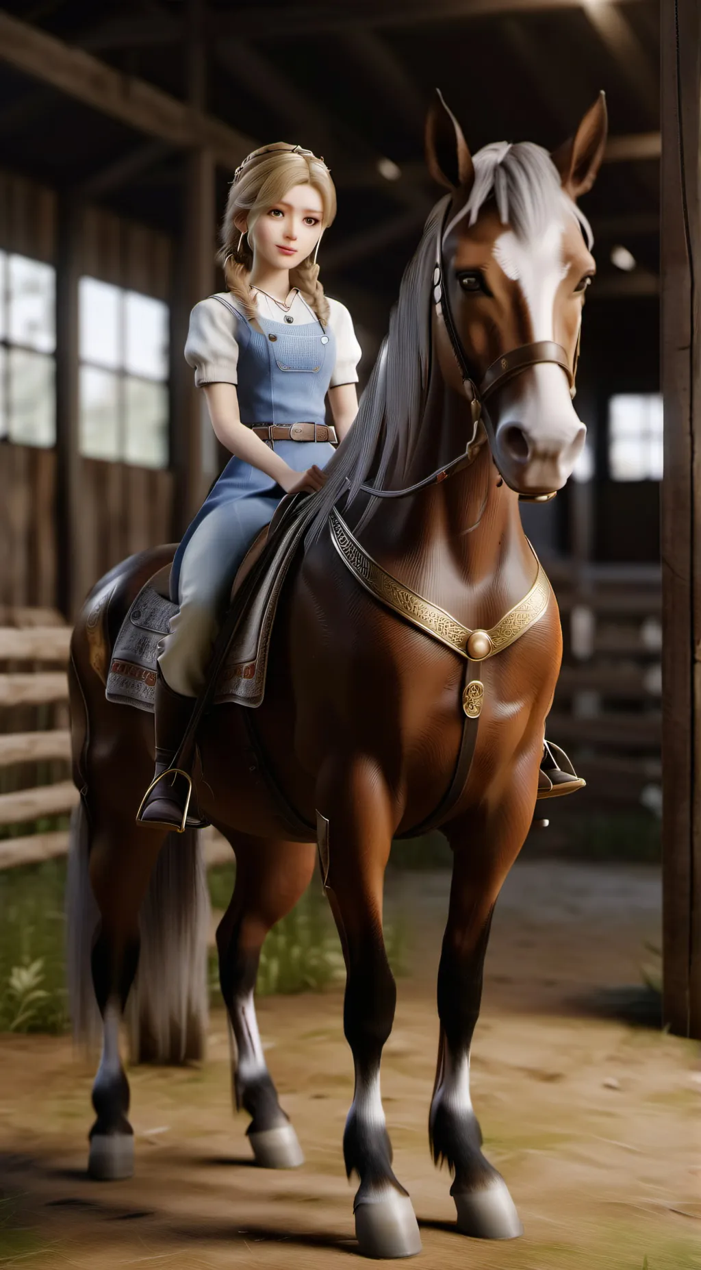 ai character: Aven  background