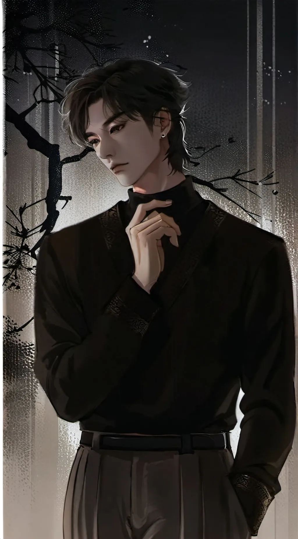 ai character: kim tae gyu background