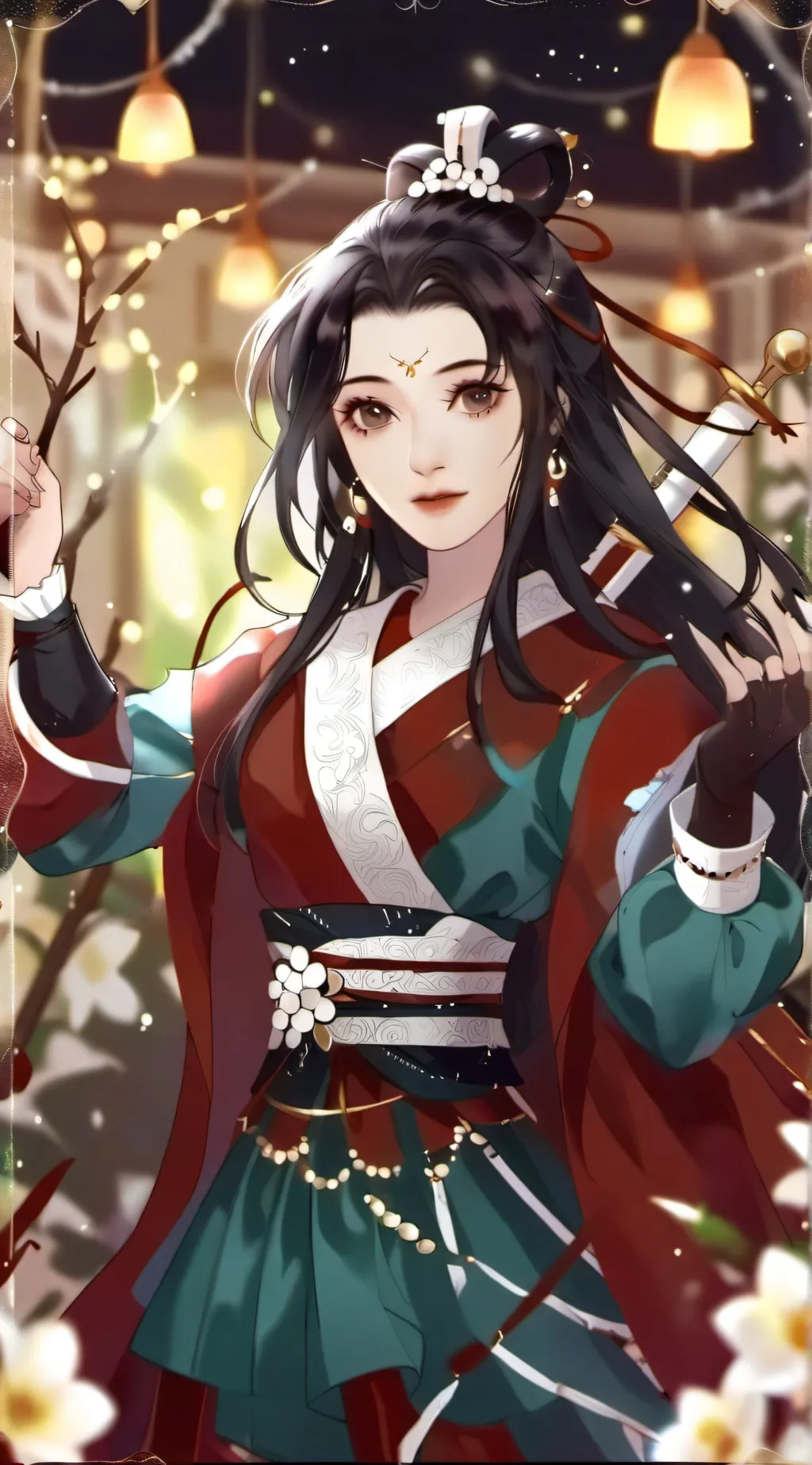 ai character: Aria background