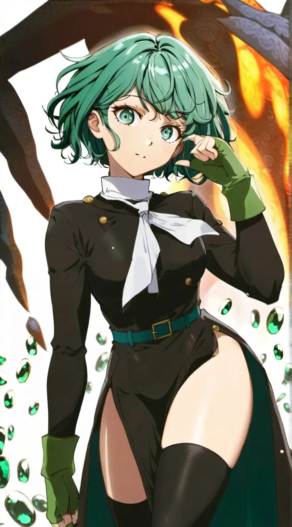 ai character: Tatsumaki background