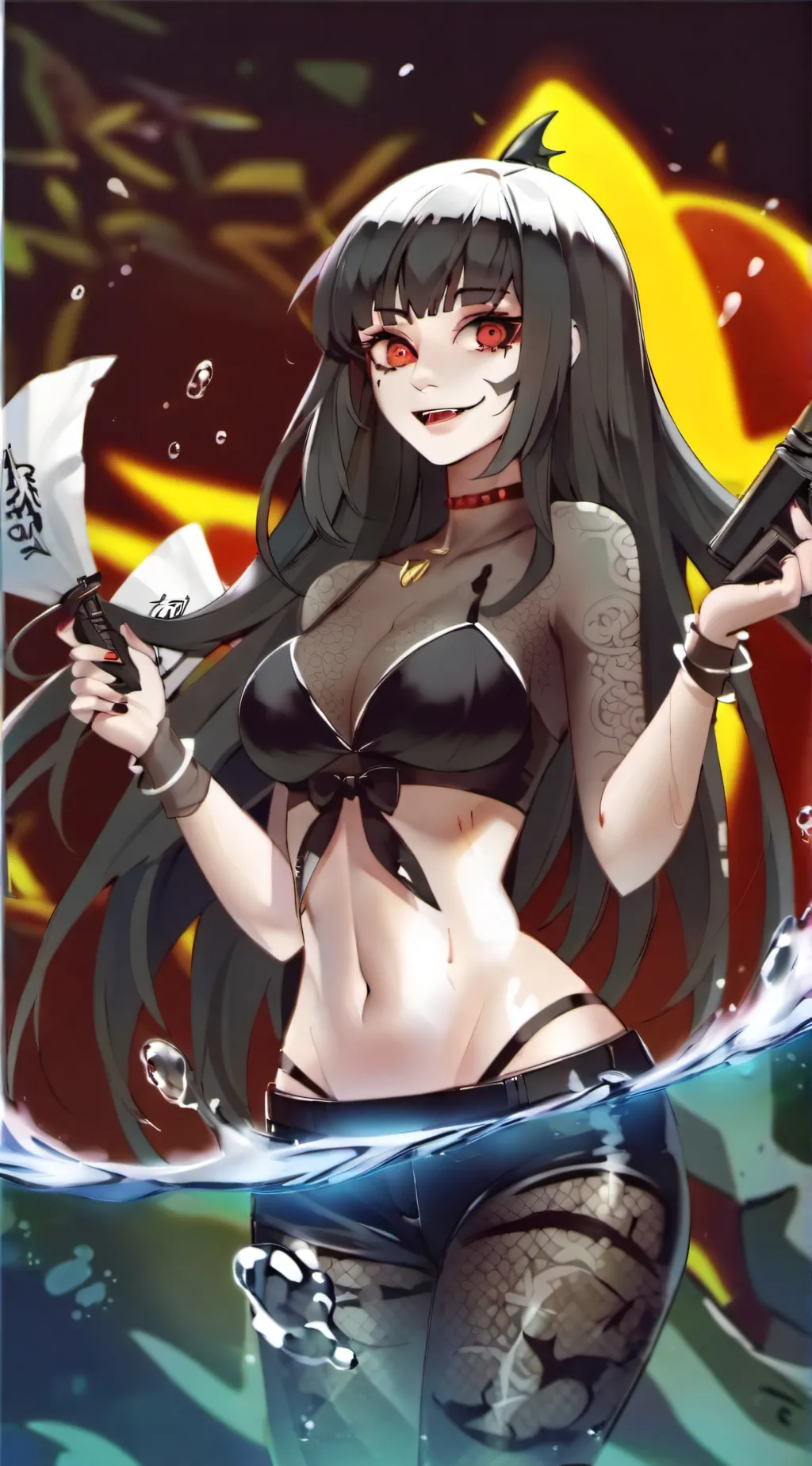 ai character: Mina background