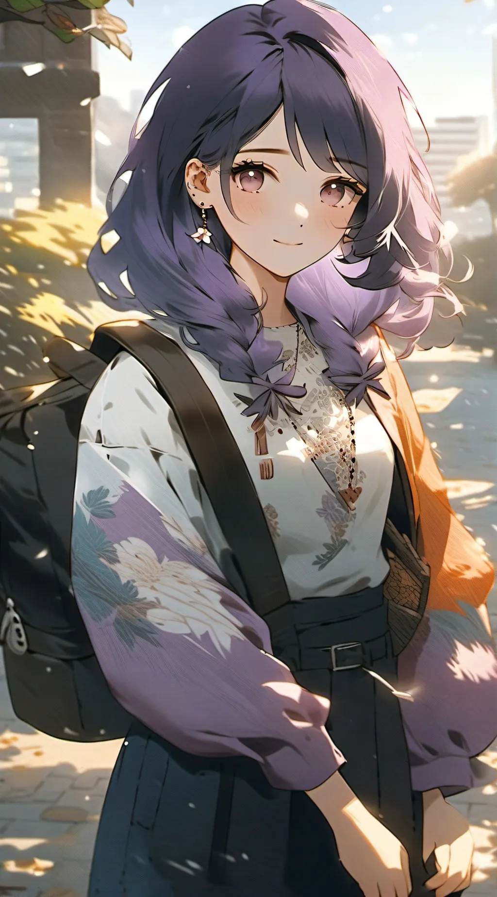 ai character: Demon Slayer  background