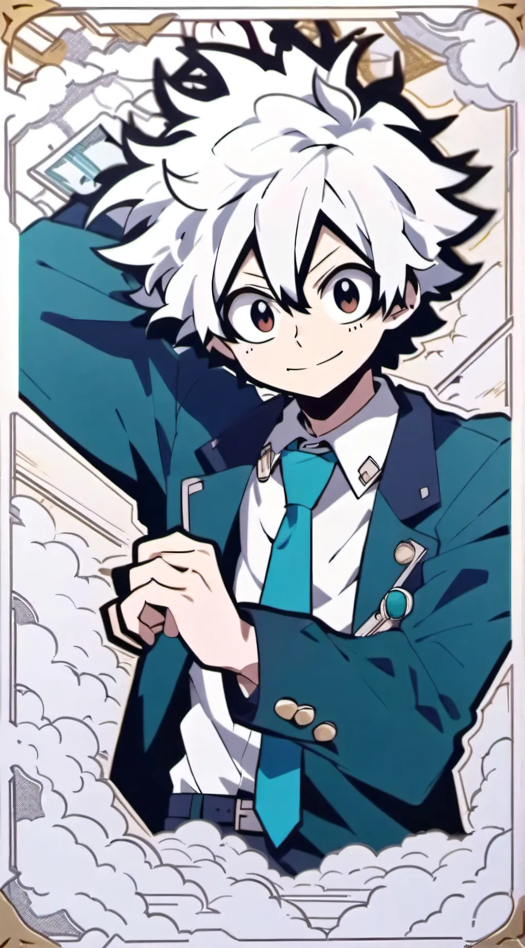 ai character: The title isondesc background