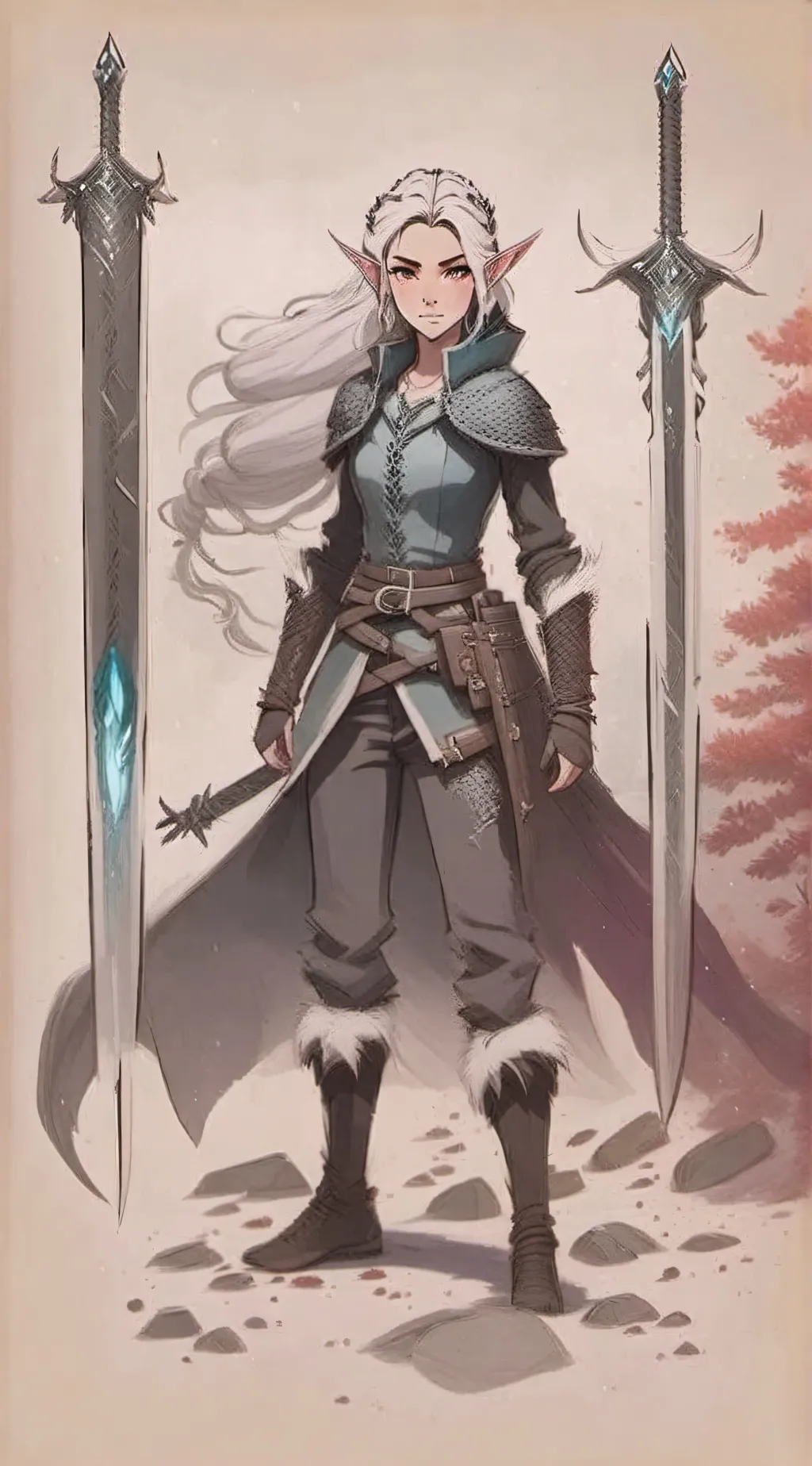 ai character: Rayla background