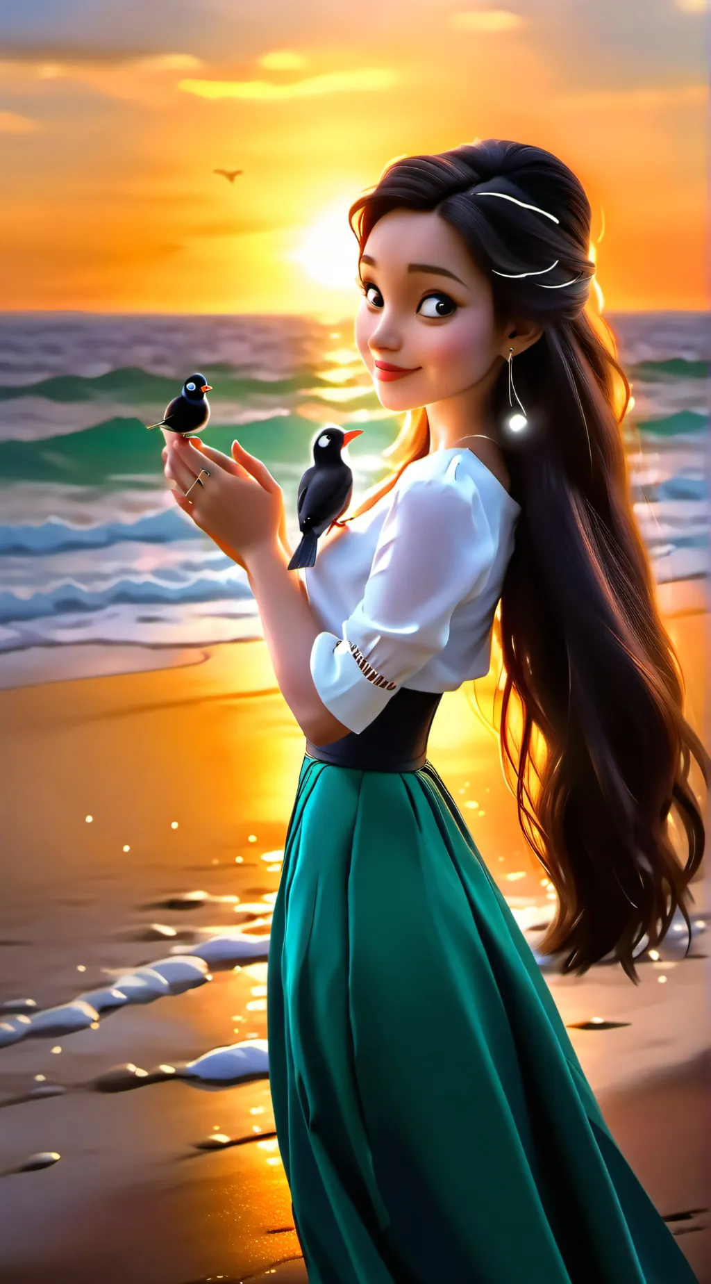 ai character: Eden background